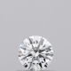 0.57 Carat E-VVS2 ROUND Shape IGI Certified Diamond DC-5703