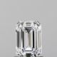 1.12 Carat E-VVS2 EMERALD Shape IGI Certified Diamond DC-6799